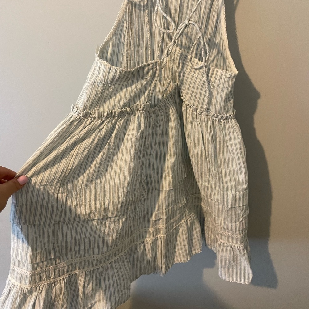 Free People Desert Days Stripe Mini Dress size S New - Picture 11 of 11